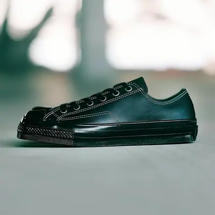 コンバース オールスター スクエアトウ LE OX ブラック/ブラック