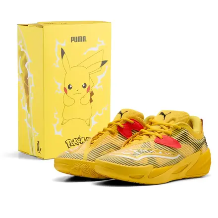 ポケモン × プーマ オール プロ ナイトロ 2 ピカチュウ イエロー