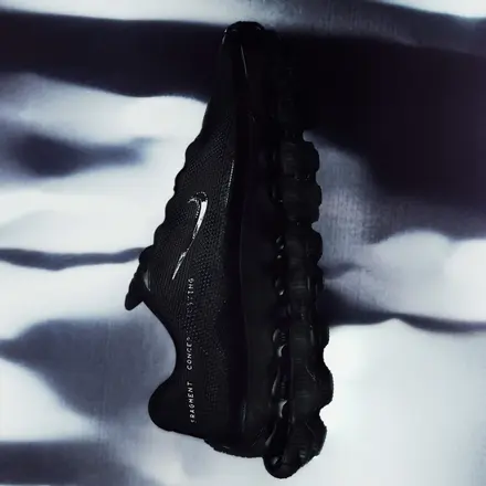  フラグメント デザイン × ナイキ エア リキッド マックス ブラック