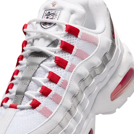 ナイキ エア マックス 95 “イングランド” ホワイト/スピード レッド/メタリック シルバー/オブシディアン