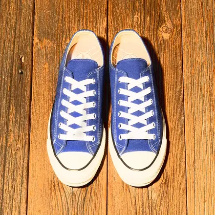 コンバース アディクト チャックテイラー キャンバス OX ブルー