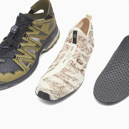 サロモン XA プロ 3D モジューラー ブラック/マティーニ オリーブ/グレープ リーフ