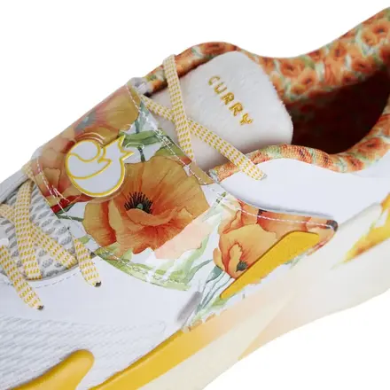 アンダーアーマー カリー フォックス 2 "ポピー" ホワイト/イエロー