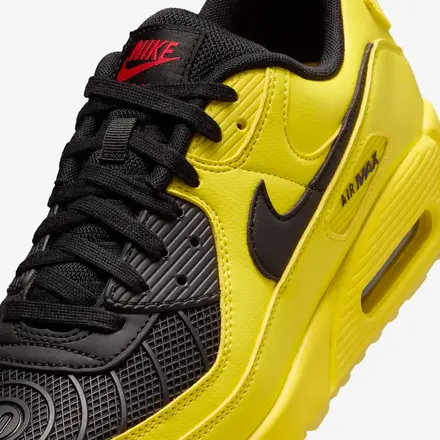 ナイキ エア マックス 90 "トータル90 レーザー" ブライト イエロー/フレイム レッド/フィットネス レッド/ブラック