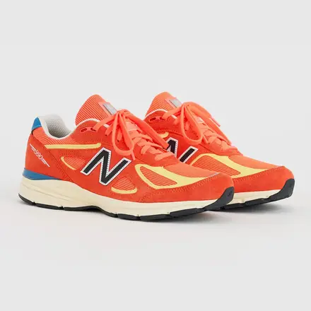 ニューバランス 990V4 メイド イン USA  アージェントレッド/メイズ/アフターグロー