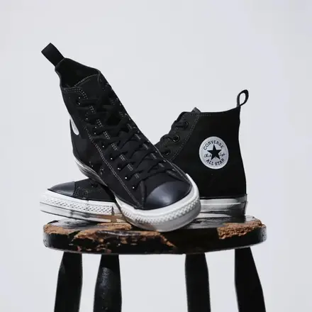 マインデニム × コンバース オールスター J HI / MD 10 ブラック