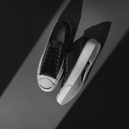 京都紋付 × コンバース アディクト ジャックパーセル キャンバス KZ ブラック
