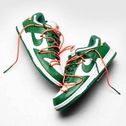 Nike Dunk Low Off White Green 26.5cm