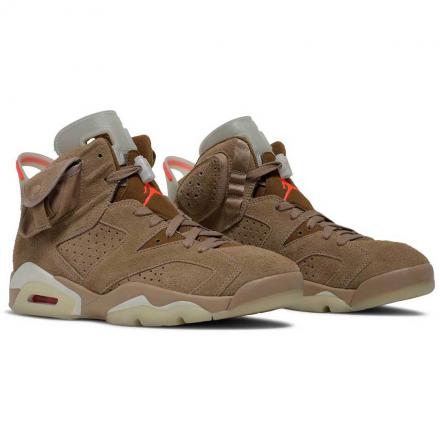 NIKE AIRJORDAN6 ブリティッシュカーキ travis Scottご購入後即日発送致します￼￼