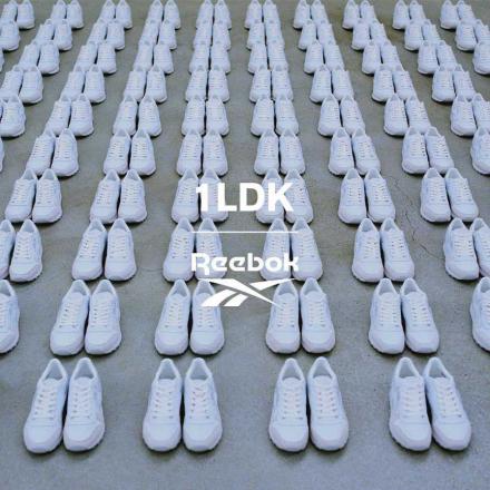 【国内10月22日発売予定】1LDK × リーボック クラシック クラシック レザー ホワイト/グレー