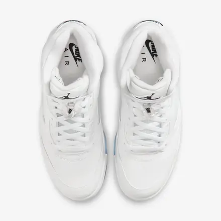 【国内5月2日発売予定】ナイキ エアジョーダン 5 ホワイト/メタリックシルバー/ブラック(HQ7978-103)