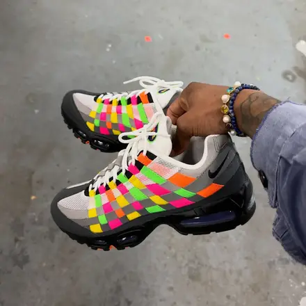 【2026年発売予定】ナイキ エア マックス 95 ビッグバブル ウーブン マルチカラー