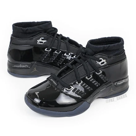 【国内8月8日発売予定】ナイキ エア ジョーダン 17 ロー ブラック パテント(IV7640-001)