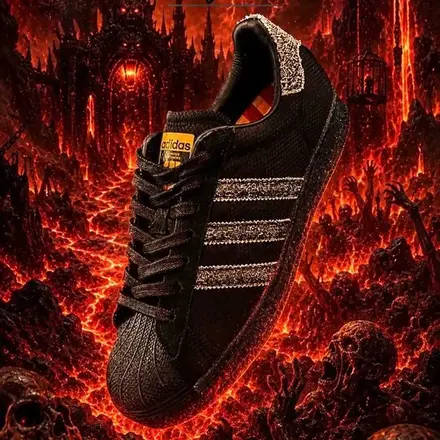  ブルックリン プロジェクツ × アンスラックス × アディダス スケートボーディング スーパースター ADV コーデュラ ブラック
