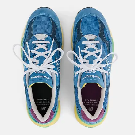 【国内5月7日発売予定】ニューバランス 992 シー ストーン/グリーン アップル/メイズ(U9929NF)