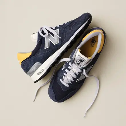 エメ レオン ドレ × ニューバランス 1300 ネイビー/イエロー