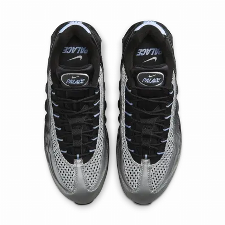 【国内4月11日発売予定】パレス スケートボード × ナイキ エア マックス 95 SP メタリックシルバー/アルミニウム/ブラック(IQ7708-095)