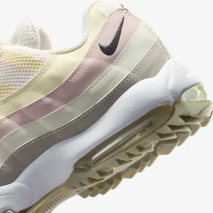 【国内4月1日発売予定】ナイキ エア マックス 95 ゴルフ スプルース フォグ/アラバスター/シルト レッド/アンスラサイト(HV4696-300)