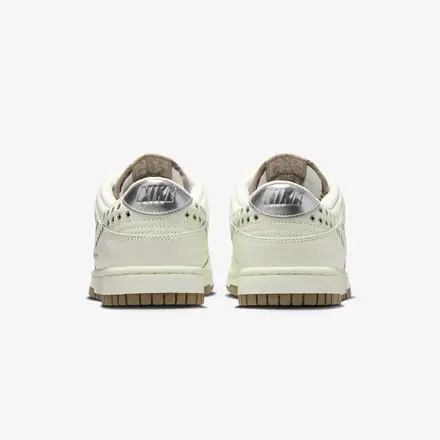 【海外4月1日発売予定】ナイキ ウィメンズ ダンク ロー セイル/ミンク ブラウン/メタリック シルバー(IU3488-133)