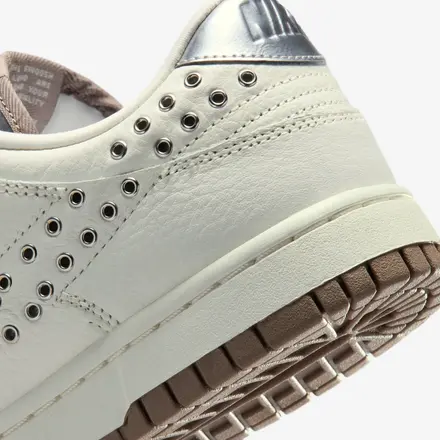 【海外4月1日発売予定】ナイキ ウィメンズ ダンク ロー セイル/ミンク ブラウン/メタリック シルバー(IU3488-133)