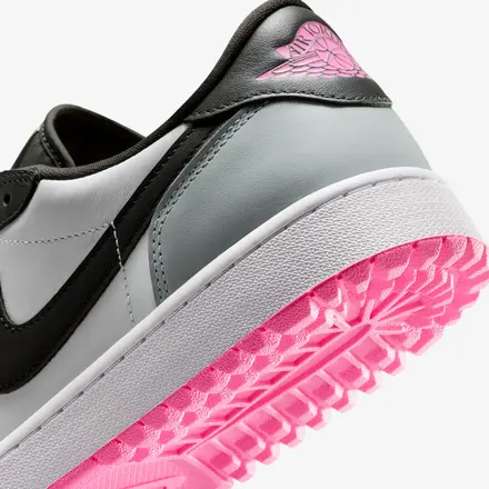 【国内4月1日発売予定】ナイキ エア ジョーダン 1 ロー ゴルフ ホワイト/ライト パミス/ピンク グロー/セコイア(DD9315-119)