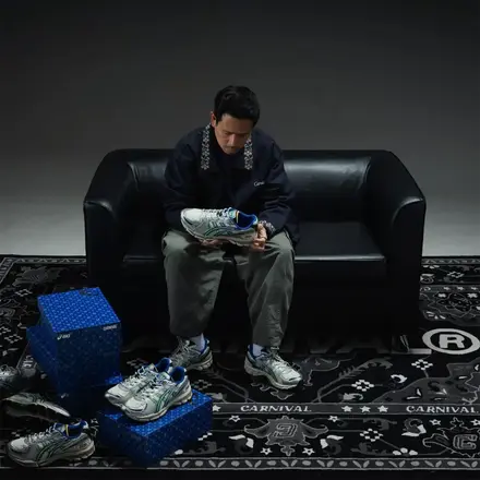 【2026年発売予定】カーニバル × アシックス スポーツスタイル ゲル カヤノ 12.1 “ プラナコン”