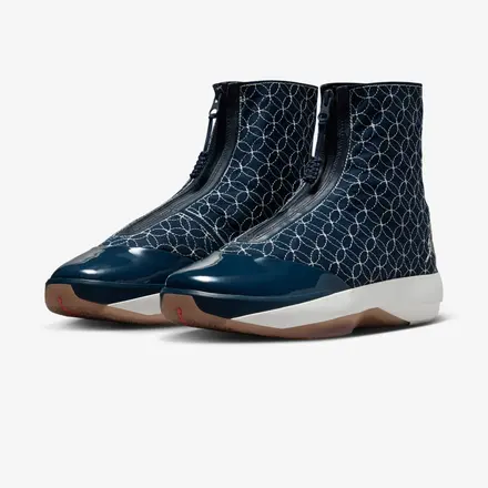 【2026年発売予定】八村 塁 × ナイキ エア ジョーダン 4028 カレッジ ネイビー/セイル/クローム(IQ5893-400)