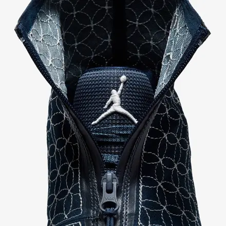 【2026年発売予定】八村 塁 × ナイキ エア ジョーダン 4028 カレッジ ネイビー/セイル/クローム(IQ5893-400)