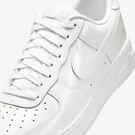 ナイキ エアフォース 1 '07 プレミアム "ホワイト パテント" ホワイト/ホワイト(IV2857-100)