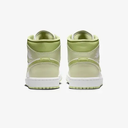 【海外4月1日発売予定】ナイキ ウィメンズ エア ジョーダン 1 ミッド オリーブ オーラ/ローン/ココナッツ ミルク/セイル(BQ6472-302)