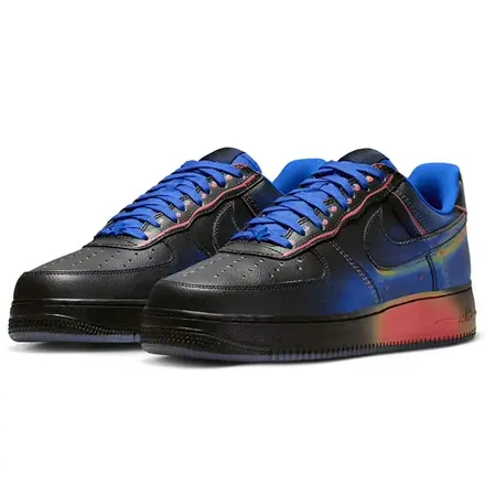 【海外4月10日発売予定】ナイキ エアフォース 1 ロー "ヒート マップ" ブラック/レーサー ブルー(IB6834-001)