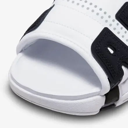 【国内4月7日発売予定】ナイキ エア モア アップテンポ スライド ホワイト/ブラック/バーシティ レッド(FB7818-100)