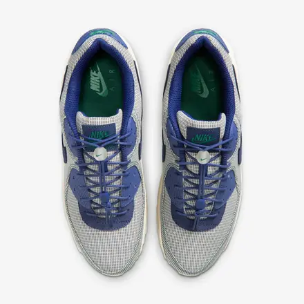 【国内4月3日発売予定】ナイキ エアマックス 90 QS ココナッツ ミルク/レギオン パイン/ライト オレウッド ブラウン/ディープ ロイヤル ブルー(IR1950-100)