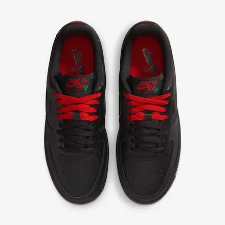 【海外4月1日発売予定】ナイキ ウィメンズ エアフォース 1 '07 SE "ローズ" ブラック/スポーツ レッド/パイン グリーン/ブラック(IF0498-001)