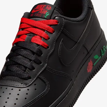 【海外4月1日発売予定】ナイキ ウィメンズ エアフォース 1 '07 SE "ローズ" ブラック/スポーツ レッド/パイン グリーン/ブラック(IF0498-001)