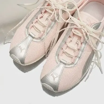 【国内4月3日/5月6日発売予定】スナイデル × プーマ H-ストリート ライトピンク/シルバー