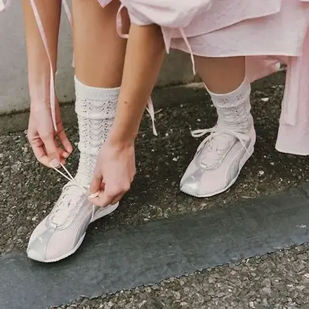 スナイデル × プーマ H-ストリート ライトピンク/シルバー