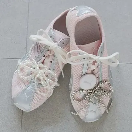 【国内4月3日/5月6日発売予定】スナイデル × プーマ H-ストリート ライトピンク/シルバー