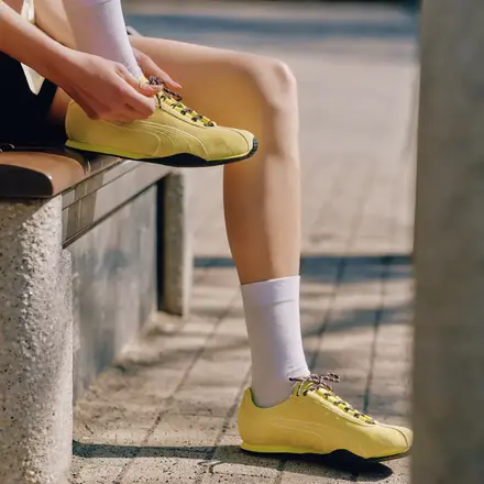 ミラ オーウェン × プーマ H-ストリート ライム