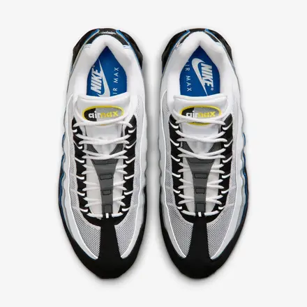 【海外4月発売予定】ナイキ エアマックス 95 ビッグ バブル ホワイト/ブラック/リフレクト シルバー/ロイヤル ブルー(IU7544-100)