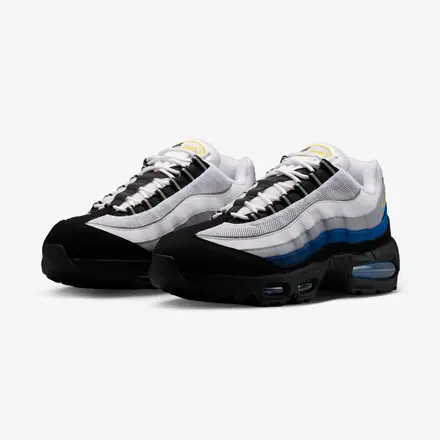 【海外4月発売予定】ナイキ エアマックス 95 ビッグ バブル ホワイト/ブラック/リフレクト シルバー/ロイヤル ブルー(IU7544-100)