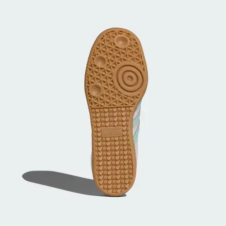 【国内4月3日発売予定】アディダス オリジナルス サンバ OG ウィメンズ オフホワイト/セミ フラッシュ アクア/ワンダー ホワイト(KJ4304)