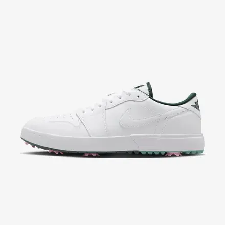 【国内4月2日発売予定】ナイキ エア ジョーダン 1 ロー スパイクド ゴルフ ホワイト/ファー/ブラック/ホワイト(IQ3417-100)