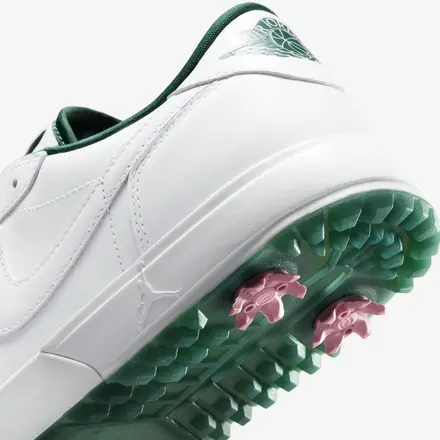 【国内4月2日発売予定】ナイキ エア ジョーダン 1 ロー スパイクド ゴルフ ホワイト/ファー/ブラック/ホワイト(IQ3417-100)