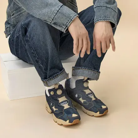 【国内4月3日発売開始】リーボック インスタポンプ フューリー 94 "リペアード デニム" 2色