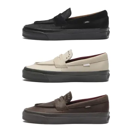  ヴァンズ プレミアム ローファー 53 3色