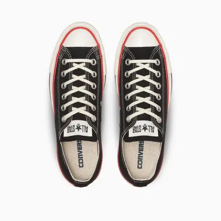 【国内4月24日発売予定】 コンバース オールスター エイジド TC OX & ハイ ブラック