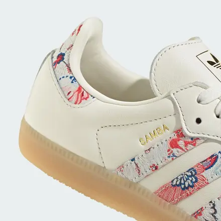 【国内4月10日発売予定】 リバティ × アディダス オリジナルス サンバ OG オフ ホワイト/サプライヤー カラー/ガム(KH6073)