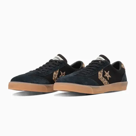  【国内4月17日発売予定】 コンバース ロードクラシック SK LD OX ブラック/レパード(33702930)