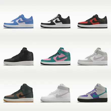  ナイキ エア フォース 1 BY YOU